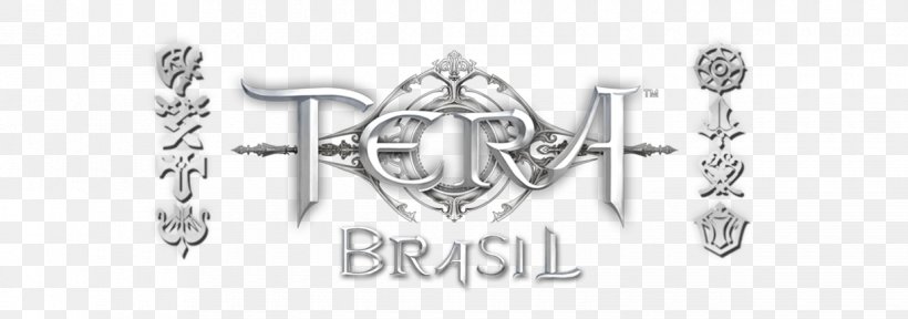 TERA Brazil Game Logo Weapon, PNG, 1220x429px, Tera, Black And White, Body Jewelry, Brand, Brazil Download Free