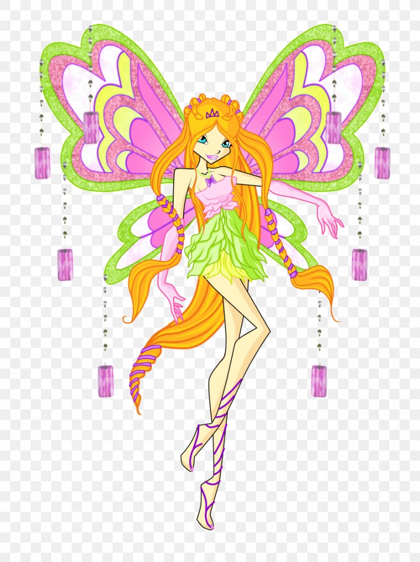Bloom Flora Aisha Winx Club: Believix In You Fairy, PNG, 900x1206px, Bloom, Aisha, Art, Association, Butterfly Download Free