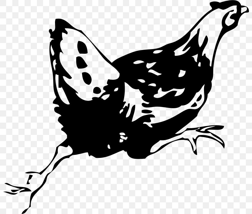 Silkie White-faced Black Spanish Chicken Nugget Galliformes Rooster, PNG, 800x698px, Silkie, Art, Artwork, Beak, Bird Download Free