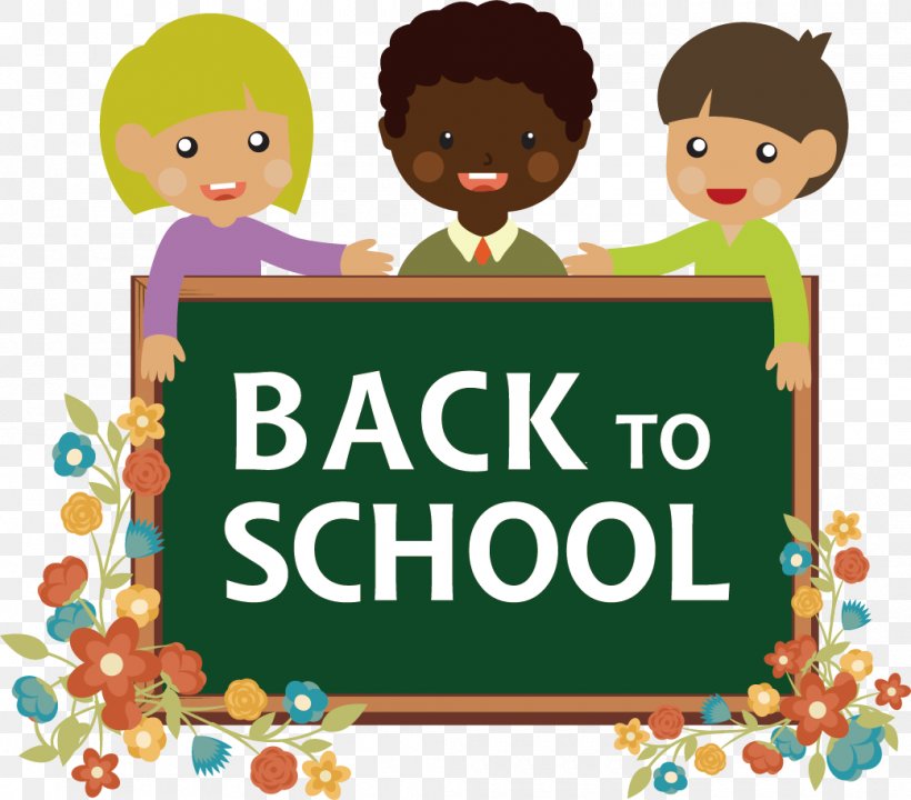 Student First Day Of School Illustration, PNG, 1040x914px, Student, Area, Art, Banner, Blackboard Download Free