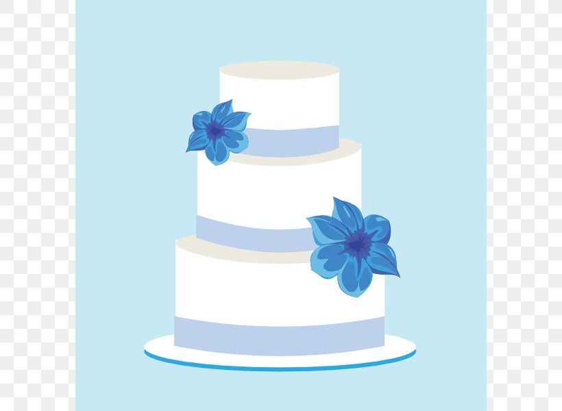 Wedding Cake Cupcake Birthday Cake Clip Art, PNG, 600x600px, Wedding Cake, Birthday Cake, Blue, Bride, Buttercream Download Free
