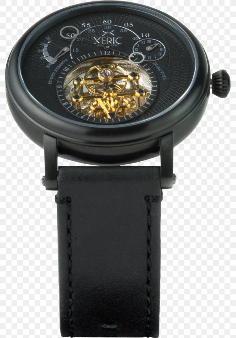 Automatic Watch Watch Strap Skeleton Watch Black Leather Strap, PNG, 896x1280px, Watch, Automatic Watch, Black Leather Strap, Chronograph, Clothing Accessories Download Free
