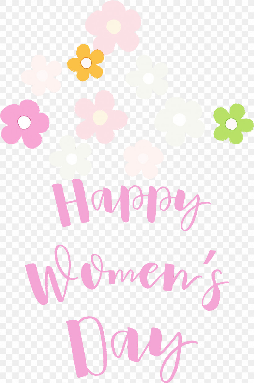 Floral Design, PNG, 1993x3000px, Happy Womens Day, Floral Design, Geometry, Line, Mathematics Download Free