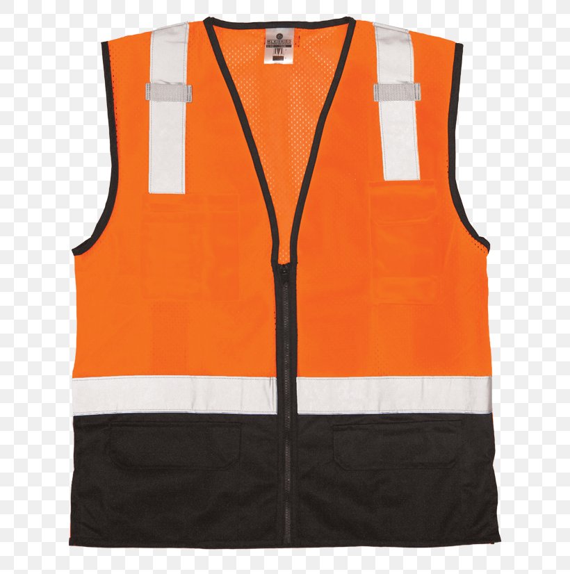 Gilets High-visibility Clothing Sleeveless Shirt American National Standards Institute, PNG, 668x826px, Gilets, Active Tank, Highvisibility Clothing, Jersey, Mesh Download Free