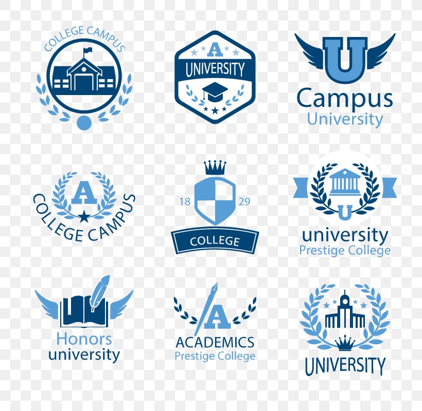 Logo University Euclidean Vector Icon, PNG, 800x800px, Logo, Architecture, Area, Art, Blue Download Free