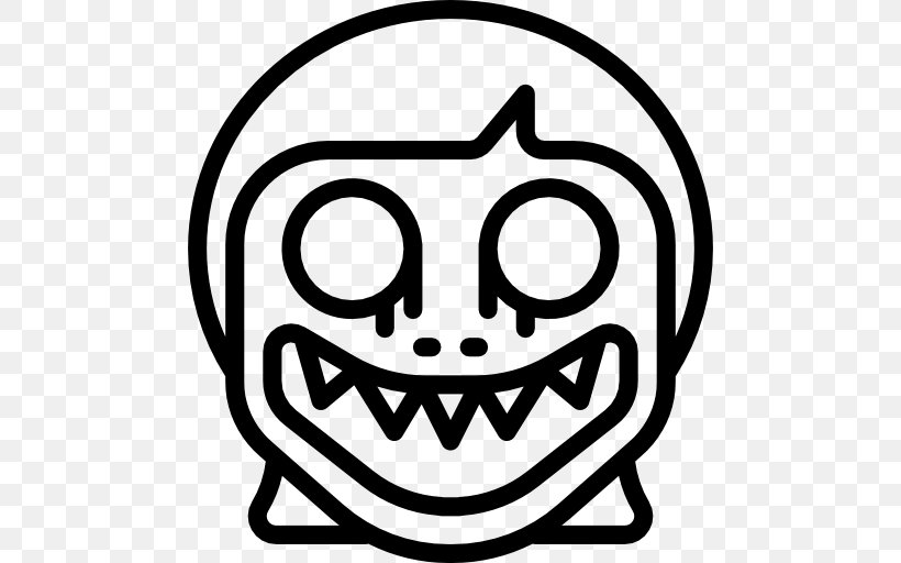 Emoji Emoticon Clip Art, PNG, 512x512px, Emoji, Art Emoji, Black And White, Emoticon, Head Download Free