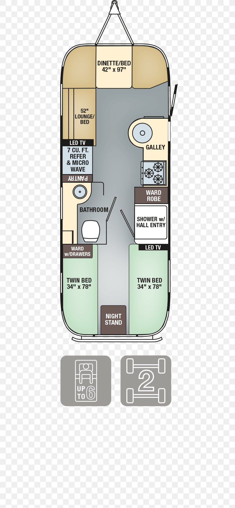 Floor Plan Airstream Caravan Campervans, PNG, 625x1771px, 2005, Floor Plan, Airstream, Campervans, Caravan Download Free