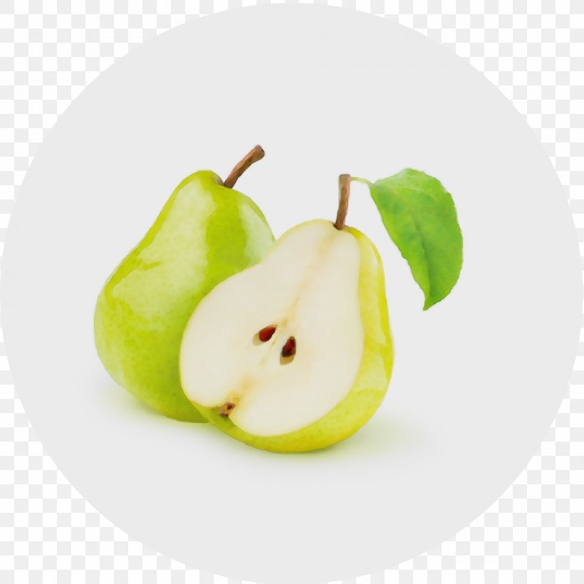 Pear Fruit Pear Food Plant, PNG, 1920x1920px, Watercolor, Apple, Food, Fruit, Paint Download Free