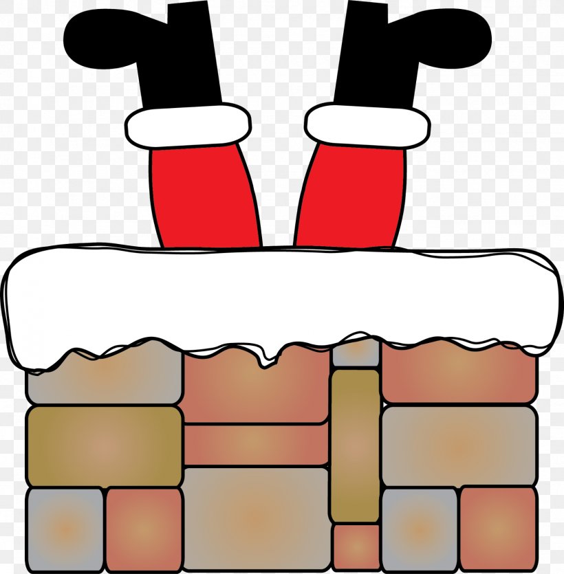Santa Claus Chimney Fireplace Paper Clip Art, PNG, 1571x1600px, Santa Claus, Area, Artwork, Chimney, Christmas Download Free