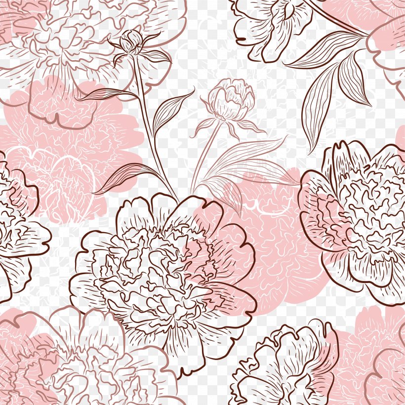 Flower Leaf Petal Pink, PNG, 3001x3001px, Flower, Area, Art, Color, Designer Download Free