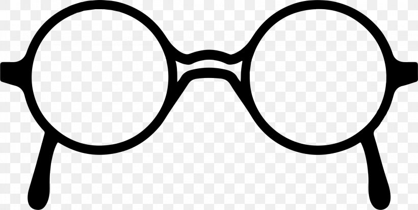 Glasses Eye Clip Art, PNG, 2312x1163px, Glasses, Area, Black, Black And White, Cat Eye Glasses Download Free