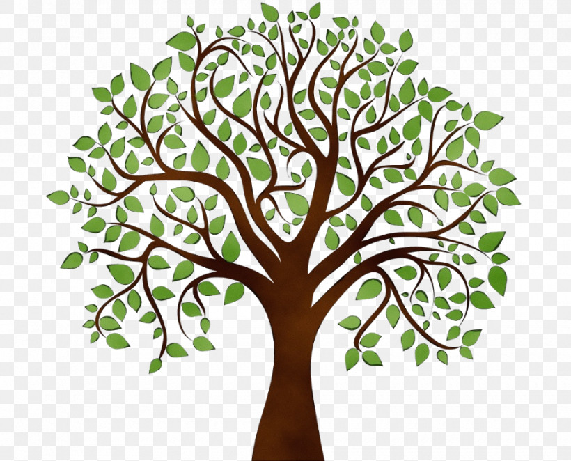 Tree Of Life, PNG, 920x743px, Watercolor, Cartoon, Life, Oak, Paint Download Free