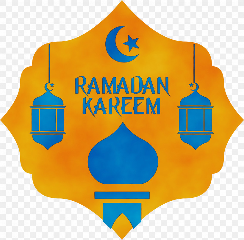 Yellow Emblem Badge Logo Symbol, PNG, 3000x2955px, Ramadan Mubarak, Badge, Emblem, Logo, Paint Download Free