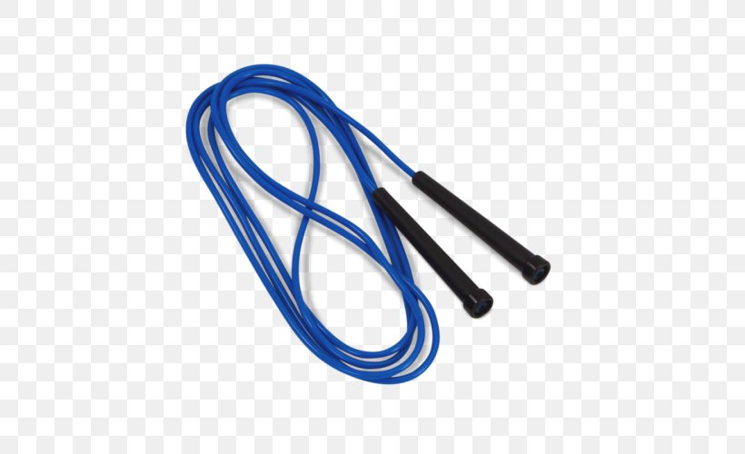 Jump Ropes Jumping Sport Endurance, PNG, 500x500px, Rope, Cable, Electric Blue, Endurance, Exercise Download Free