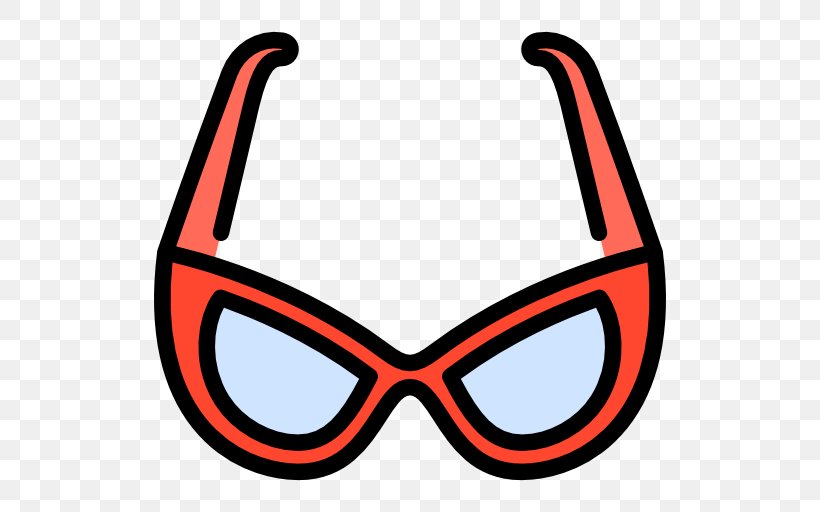 Sunglasses Goggles Clip Art, PNG, 512x512px, Glasses, Area, Cat Eye Glasses, Clothing Accessories, Eye Download Free
