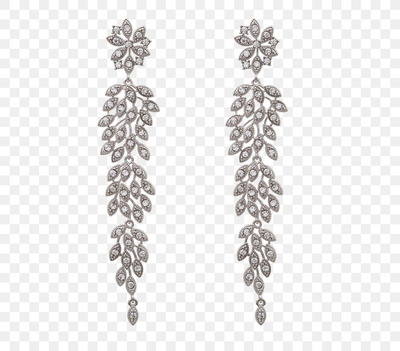 Earring Jewellery Necklace Swarovski AG Crystal, PNG, 720x720px, Earring, Bijou, Black And White, Body Jewelry, Bracelet Download Free
