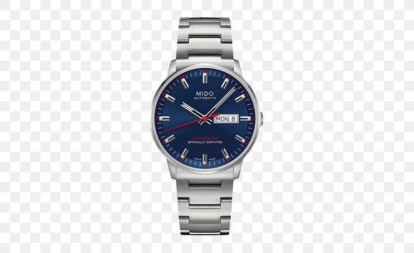 Mido Automatic Watch Chronograph Chronometer Watch, PNG, 500x500px, Mido, Analog Watch, Automatic Watch, Bracelet, Brand Download Free