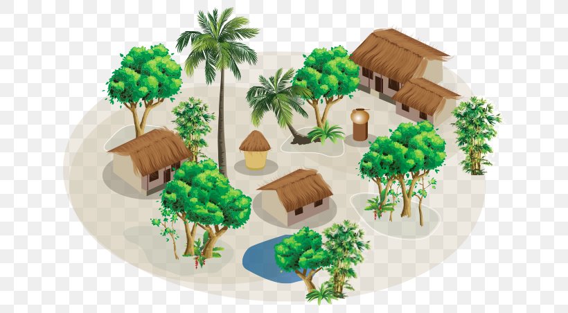 Thematic Village Culture House Ape Gama, PNG, 723x452px, Village, Ancient History, Animation, Arbor Day, Arecales Download Free