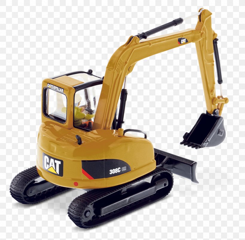 Caterpillar Inc. Excavator Die-cast Toy Loader Tractor, PNG, 1200x1179px, 150 Scale, Caterpillar Inc, Bulldozer, Construction Equipment, Continuous Track Download Free