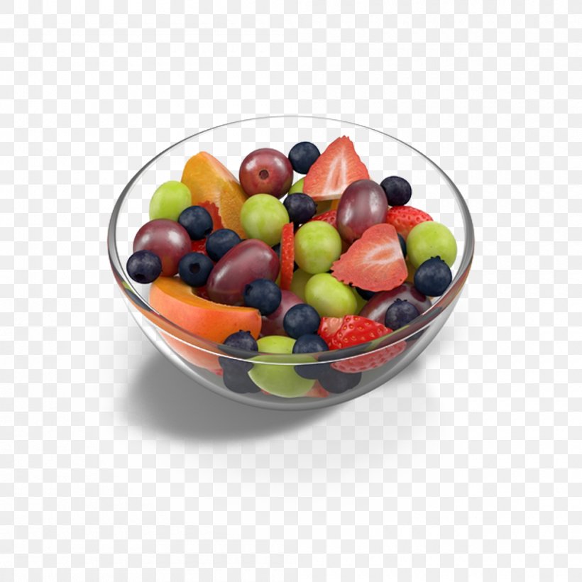 Fruit Salad Bowl, PNG, 1000x1000px, Fruit Salad, Bowl, Food, Fruit, Glass Download Free