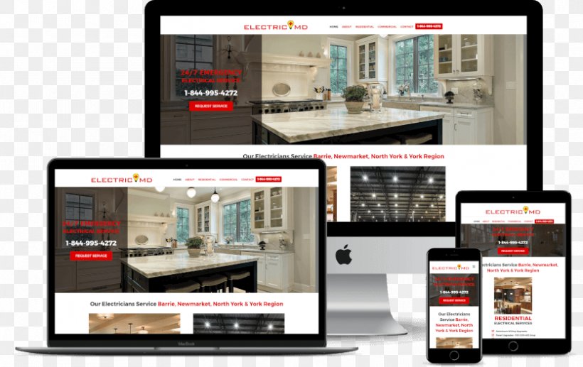 Responsive Web Design Electrician Electronics Electrical Engineering, PNG, 834x526px, Responsive Web Design, Brand, Circuit Diagram, Display Advertising, Electrical Contractor Download Free