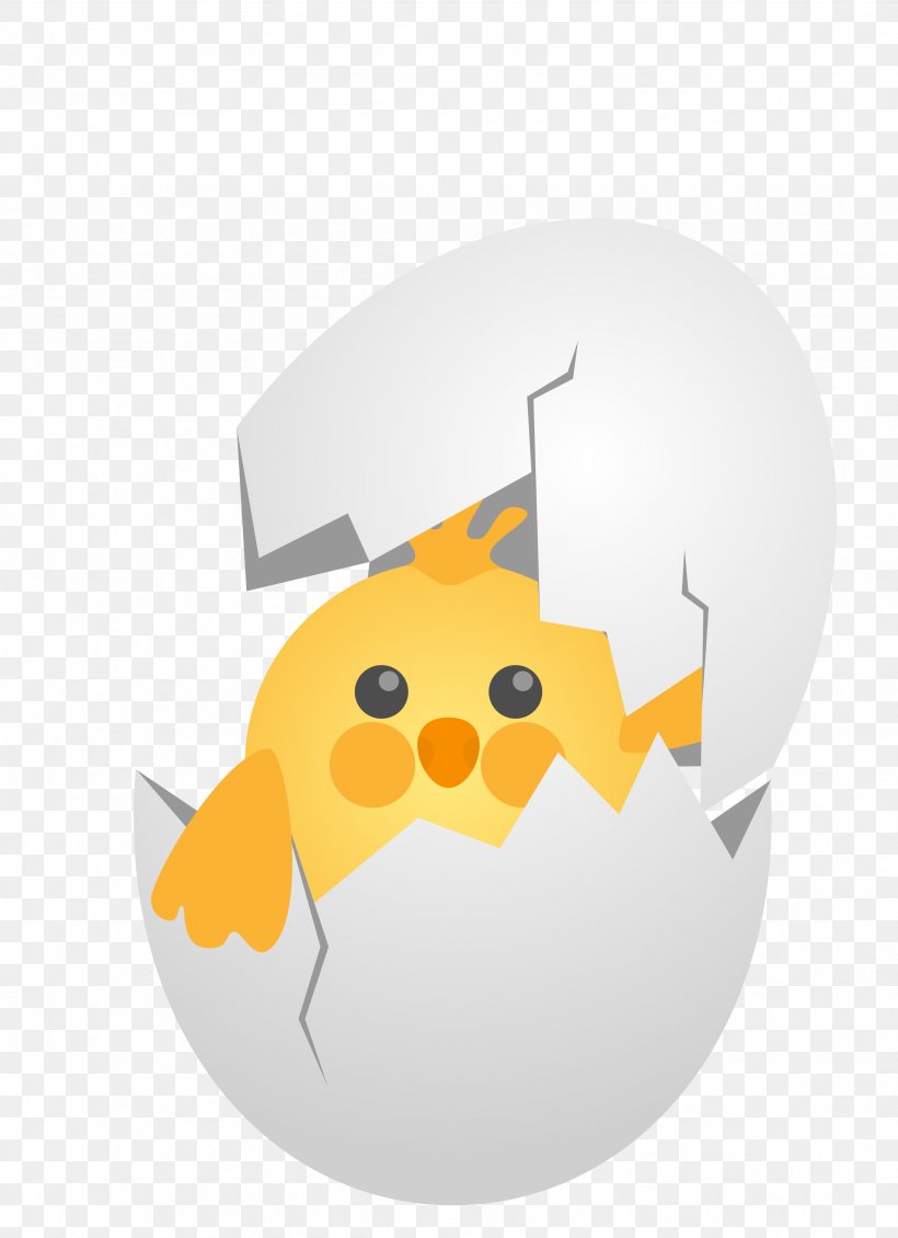 Chicken Cartoon Eggshell, PNG, 2463x3395px, Chicken, Art, Breakfast, Cartoon, Chicken Egg Download Free