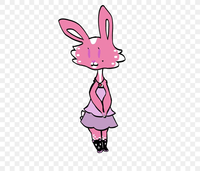 Easter Bunny Cartoon Clip Art, PNG, 400x700px, Watercolor, Cartoon, Flower, Frame, Heart Download Free