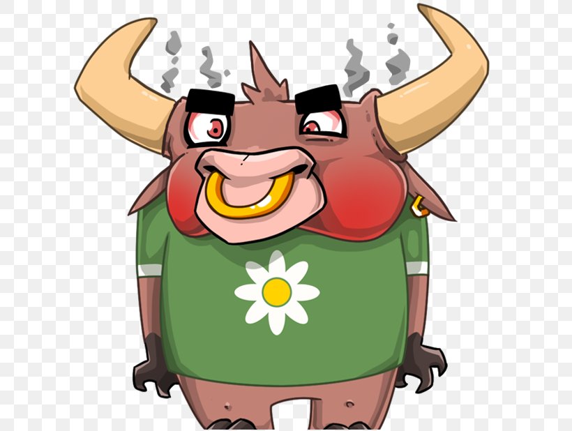 Sticker Clip Art Messaging Apps Cattle Telegram, PNG, 618x618px, Sticker, Cartoon, Cattle, Cattle Like Mammal, Character Download Free