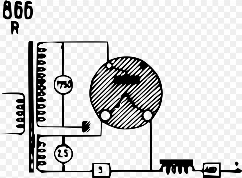 Electrical Network Clip Art, PNG, 2291x1693px, Electrical Network, Area, Auto Part, Black, Black And White Download Free