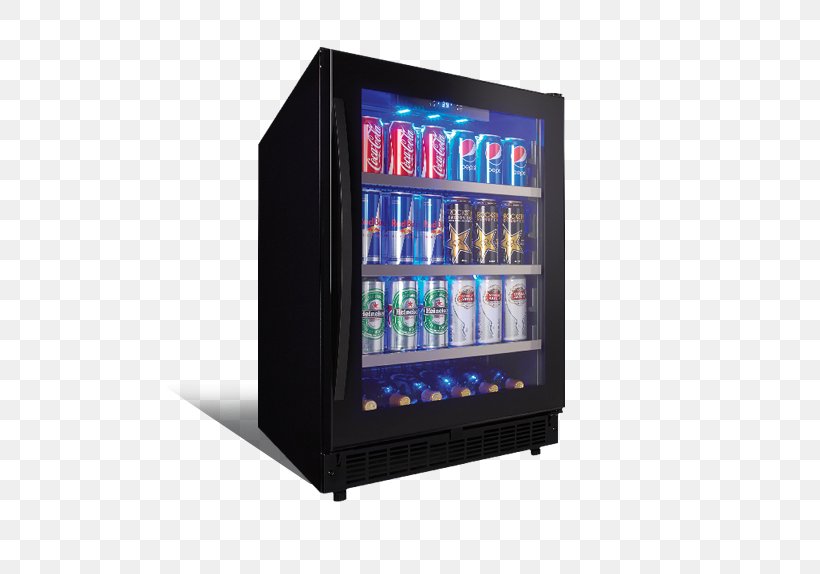 Danby Designer 3.3 Cu. Ft. 18 In. 120 Can Beverage Center DBC93BLSDD/120 Refrigerator Danby Silhouette Ricotta DBC514BLS Danby Silhouette Wine, PNG, 632x574px, Danby, Danby Dbc120, Display Device, Freezers, Home Appliance Download Free