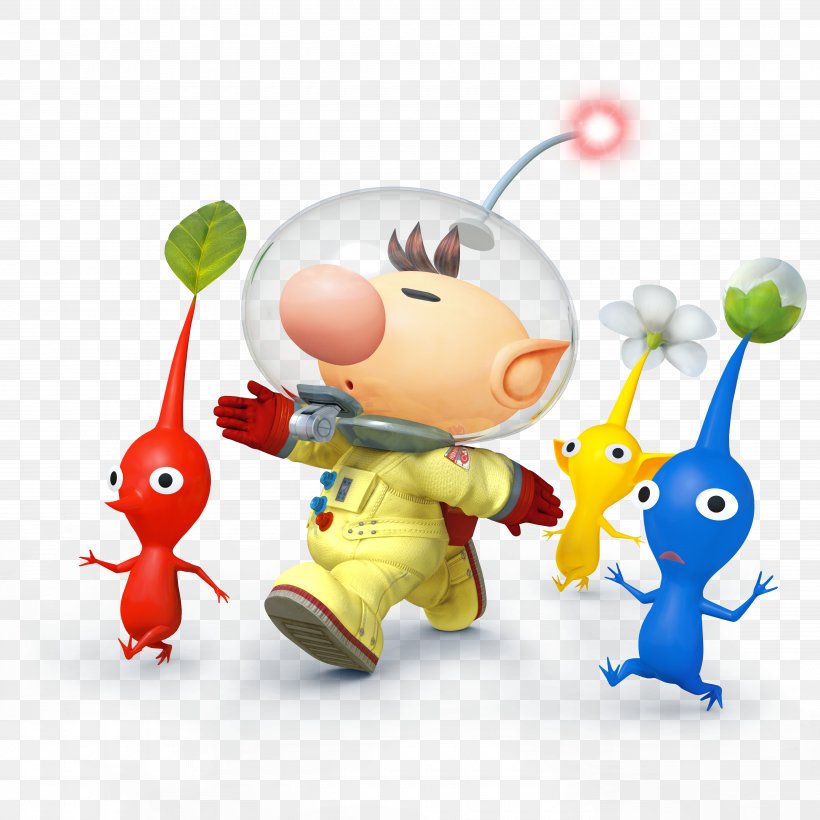 Pikmin 3 Super Smash Bros. For Nintendo 3DS And Wii U Super Smash Bros. Brawl Mario, PNG, 5120x5120px, Pikmin, Captain Falcon, Captain Olimar, Figurine, Mario Download Free