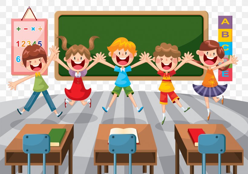 Student School Classroom Education Illustration, PNG, 1838x1296px, Student, Blackboard, Cartoon, Child, Classroom Download Free