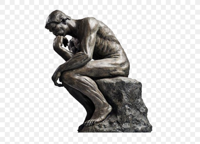 The Thinker Statue Thought Sculpture, PNG, 550x589px, Thinker, Art, Auguste Rodin, Bronze, Bronze Sculpture Download Free