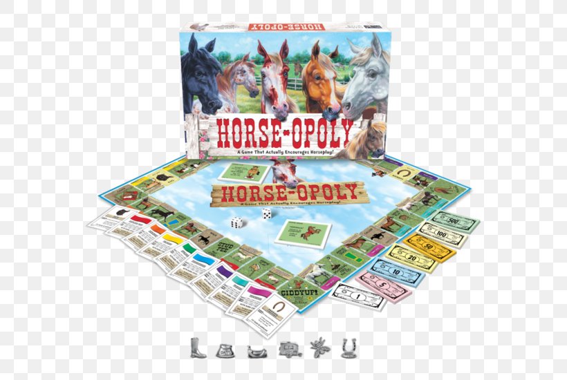 Horse Breed Late For The Sky Monopoly Board Game, PNG, 600x550px, Horse, Board Game, Equestrian, Game, Games Download Free