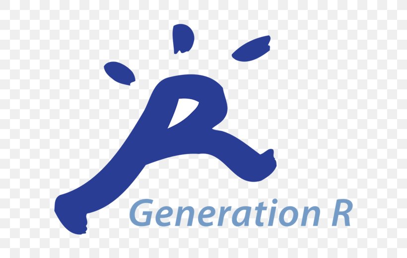 Generation R Logo Cohort Research Rotterdam, PNG, 737x520px, Generation R, Area, Blue, Brand, Cohort Download Free