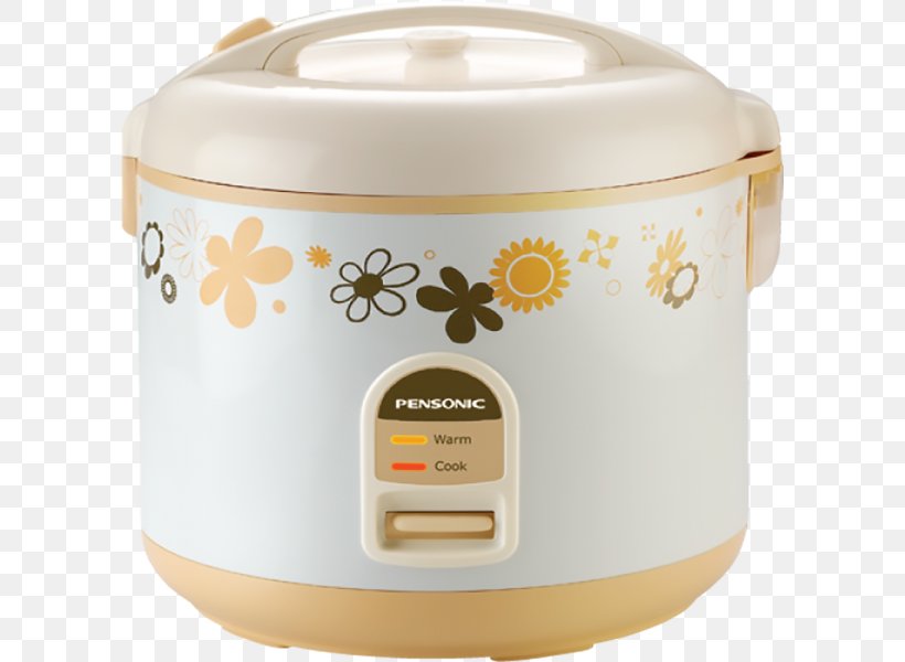 Rice Cookers Pensonic Group Cookware Home Appliance, PNG, 600x600px, Rice Cookers, Cooked Rice, Cooker, Cookware, Food Processor Download Free