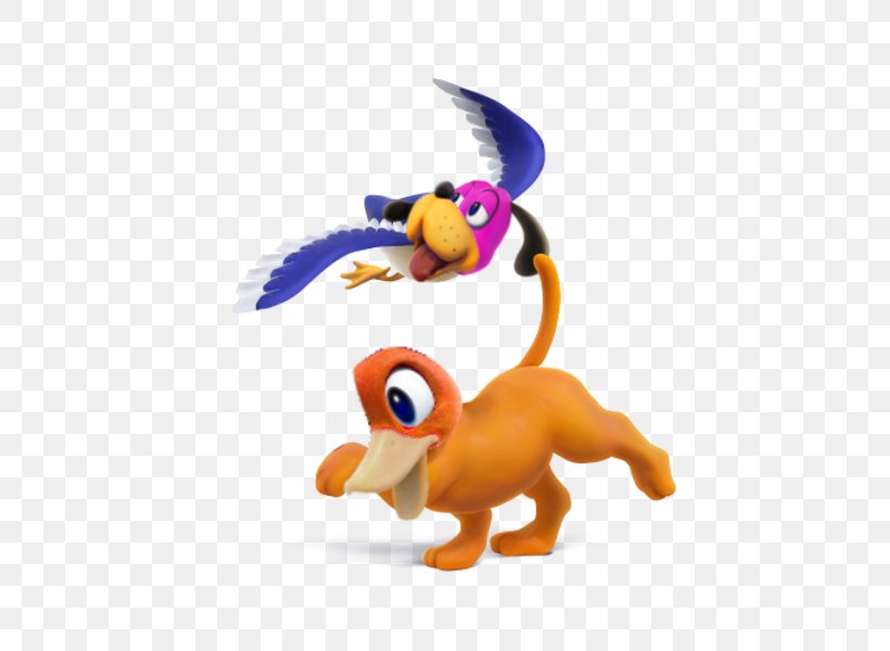 Super Smash Bros. For Nintendo 3DS And Wii U Super Mario Bros. Duck Hunt, PNG, 600x600px, Super Mario Bros, Animal Figure, Beak, Bird, Carnivoran Download Free