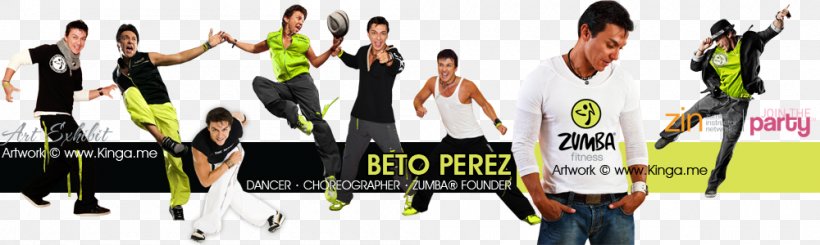 Zumba Fitness Physical Fitness Aerobic Exercise Dance, PNG, 1000x300px, Zumba, Advertising, Aerobic Exercise, Beto Perez, Brand Download Free