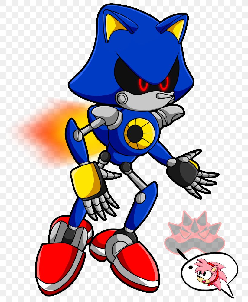 Metal Sonic Amy Rose Doctor Eggman Sonic Chaos Sonic CD, PNG, 790x1000px, Metal Sonic, Amy Rose, Art, Artwork, Chao Download Free