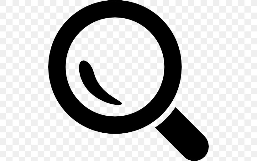Magnifying Glass Clip Art, PNG, 512x512px, Magnifying Glass, Black And White, Glass, Magnification, Magnifier Download Free