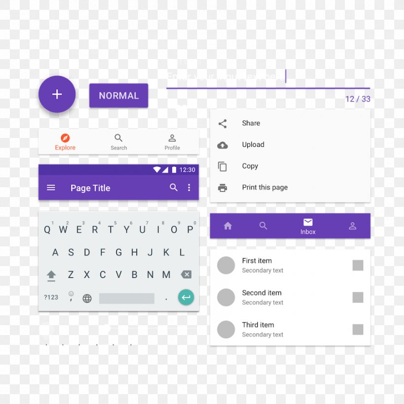 Material Design User Interface Android Google Docs Template, PNG, 900x900px, Material Design, Android, Brand, Diagram, Document Download Free
