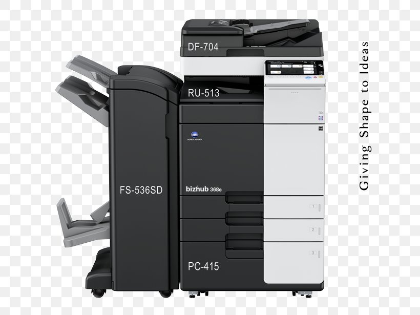 Multi-function Printer Konica Minolta Laser Printing Photocopier, PNG, 710x615px, Multifunction Printer, Color Printing, Electronic Device, Fax, Image Scanner Download Free