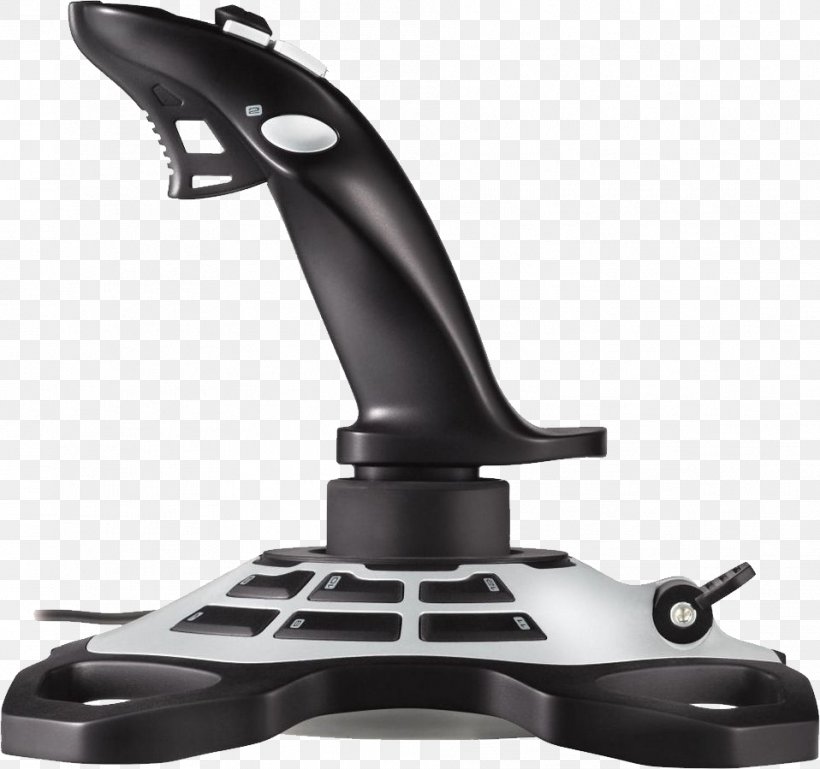 Joystick Game Controller Computer Mouse Amazon.com HOTAS, PNG, 958x899px, Joystick, Black And White, Computer Component, Computer Hardware, Electronic Device Download Free