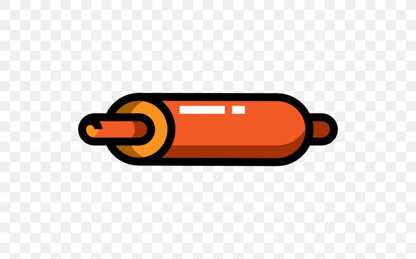 Rolling Pin Icon, PNG, 512x512px, Rolling Pin, Designer, Kitchen, Kitchen Utensil, Orange Download Free