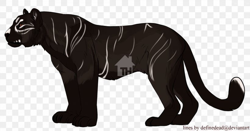 Tiger Lion Black Panther Line Art Cat, PNG, 2296x1205px, Tiger, Animal, Animal Figure, Art, Big Cats Download Free