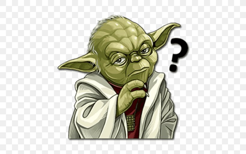 Yoda Telegram Sticker Kylo Ren Supreme Leader Snoke, PNG, 512x512px, Yoda, Anakin Skywalker, Art, Fictional Character, Force Download Free