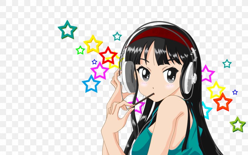 Desktop Wallpaper Headphones Microphone Illustration Pocky, PNG, 1920x1200px, Watercolor, Cartoon, Flower, Frame, Heart Download Free