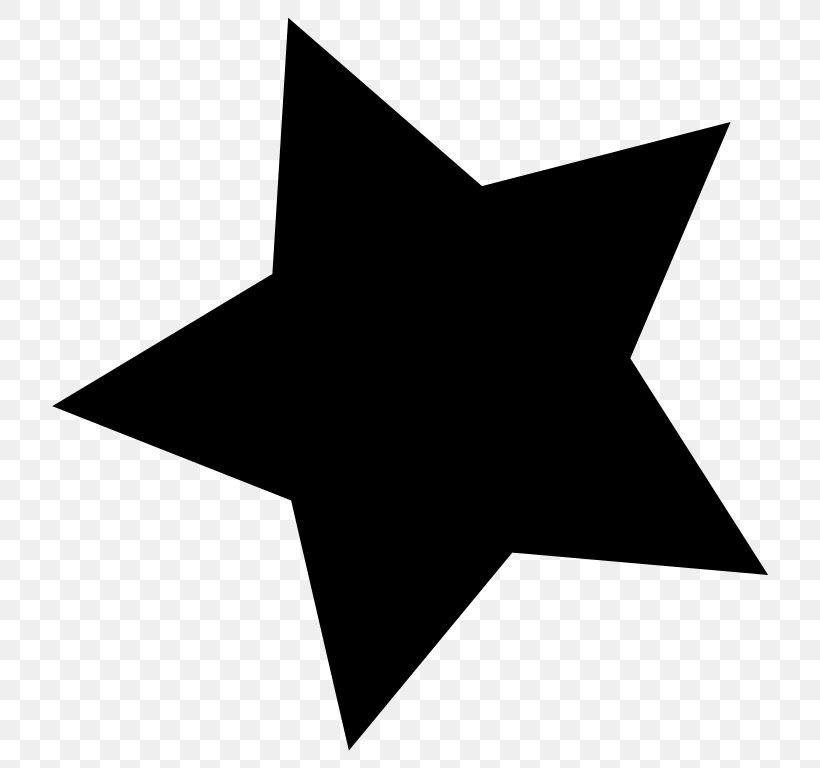 Five-pointed Star Star Of David Symbol Clip Art, PNG, 768x768px, Star, Black, Black And White, Fivepointed Star, Inkscape Download Free