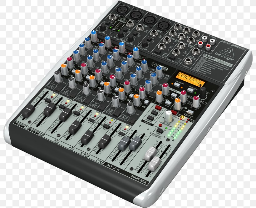Microphone Behringer Xenyx X1204USB Audio Mixers Behringer Mixer Xenyx, PNG, 800x665px, Microphone, Audio, Audio Equipment, Audio Mixers, Audio Mixing Download Free