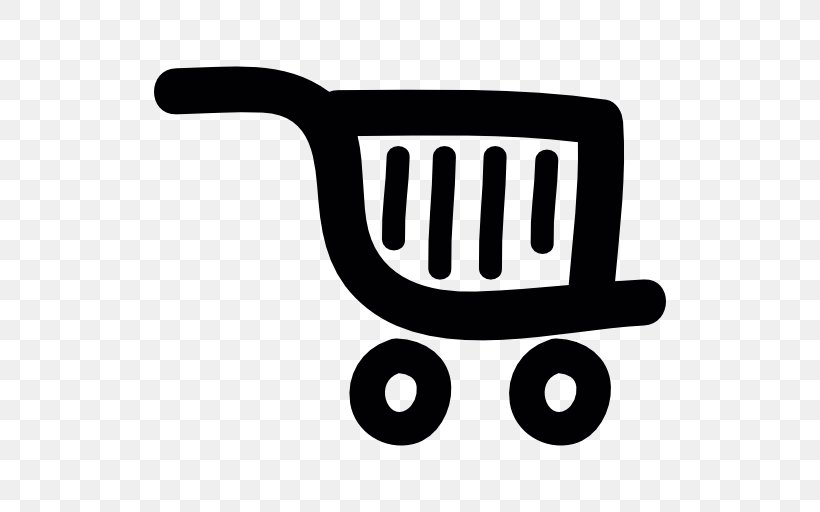 Shopping Cart, PNG, 512x512px, Shopping Cart, Black And White, Brand, Cart, Grocery Store Download Free